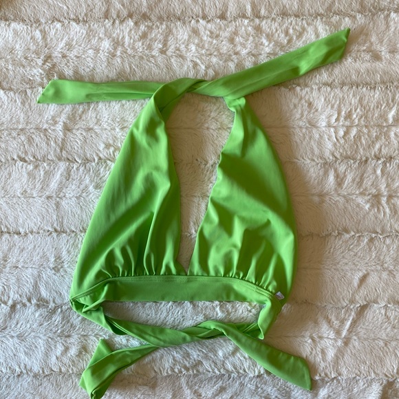 Lime green bikini top - Picture 1 of 6